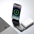 Dudao K14S MagSafe-powerbank 5000mAh med 20W USB-C-hurtigopladning - hvid