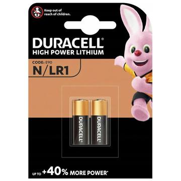 Duracell LR1/N-batteri med høj effekt - 2 stk.