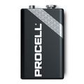 Duracell Procell 6LR61/9V alkaliske batterier 673mAh - 10 stk.