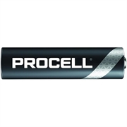 Duracell Procell LR03/AAA alkaliske batterier 1200mAh - 10 stk.