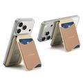 Dux Ducis Arch magnetisk MagSafe-kortholder med RFID - khaki