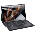 Dux Ducis Samsung Galaxy Tab S8 Ultra Cover med Bluetooth Tastatur - Sort