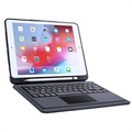 Dux Ducis Cover med Bluetooth Tastatur - iPad 9.7 2017/2018, iPad Air 2 - Sort