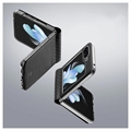 Samsung Galaxy Z Flip5 Dux Ducis Bril Flip Cover - Sort