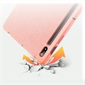 Dux Ducis Domo Samsung Galaxy Tab S7/S8 Tri-Fold Cover - Rødguld