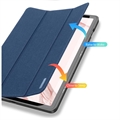 Samsung Galaxy Tab S9 Dux Ducis Domo Tri-Fold Smart Folio Cover - Blå