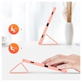 Samsung Galaxy Tab S9 Dux Ducis Domo Tri-Fold Smart Folio Cover - Pink