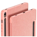 Samsung Galaxy Tab S9 Dux Ducis Domo Tri-Fold Smart Folio Cover - Pink
