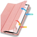 Samsung Galaxy Tab S9 Dux Ducis Domo Tri-Fold Smart Folio Cover - Pink