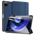 Dux Ducis Domo Xiaomi Pad 6/Pad 6 Pro Tri-Fold Smart Folio Cover - Blå