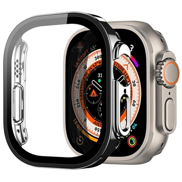 Dux Ducis Hamo Apple Watch Ultra 2/Ultra Cover med Skærmbeskyttelse - 49mm - Sort