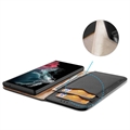 Dux Ducis Hivo Samsung Galaxy S23 Ultra 5G Læderpung - Sort