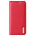 Dux Ducis Hivo Samsung Galaxy S22+ 5G Læderpung- Rød