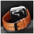Dux Ducis Apple Watch Series Ultra 2/Ultra/9/8/SE (2022)/7/SE/6/5/4/3/2/1 Læderrem - 49mm/45mm/44mm/42mm - Brun