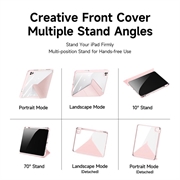 iPad Pro 11 2022/2021/2020 Dux Ducis Magi aftageligt 2-i-1 folioetui - pink