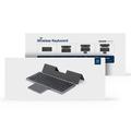 Dux Ducis multifunktionelt Bluetooth-tastatur med touchpad til bærbar computer, tablet og mobiltelefon - sort