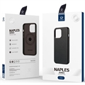 Dux Ducis Naples iPhone 14 Plus Læder Dækket Cover - Kaffe
