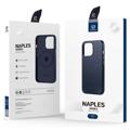 Dux Ducis Naples iPhone 13 Læder Dækket Cover - Blå