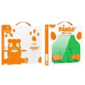 Dux Ducis Panda Samsung Galaxy Tab A8 10.5 (2021) Børn Cover - Grøn