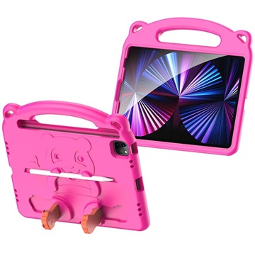 Dux Ducis Panda iPad Air (2020)/2022/iPad Pro 11 2021 Børn Stødsikkert Cover - Hot Pink