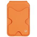 Dux Ducis Papo RFID-blokerende magnetisk kortholder og stativ - MagSafe-kompatibel - orange