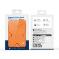 Dux Ducis Papo RFID-blokerende magnetisk kortholder og stativ - MagSafe-kompatibel - orange