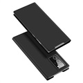 Dux Ducis Skin Pro Samsung Galaxy Note20 Ultra Flip Cover med Kortholder - Sort