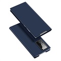 Dux Ducis Skin Pro Samsung Galaxy Note20 Ultra Flip Cover med Kortholder - Blå