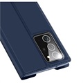 Dux Ducis Skin Pro Samsung Galaxy Note20 Ultra Flip Cover med Kortholder - Blå