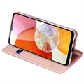 Dux Ducis Skin Pro Samsung Galaxy A14 Flip Cover - Pink