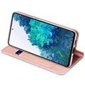 Dux Ducis Skin Pro Samsung Galaxy S20 FE Flip Cover - Rødguld