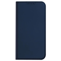 iPhone 15 Dux Ducis Skin Pro Flip Cover - Blå