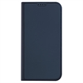 iPhone 15 Pro Max Dux Ducis Skin Pro Flip Cover - Blå