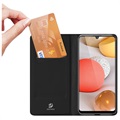 Dux Ducis Skin Pro Samsung Galaxy A12 Flip Cover - Sort