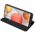 Dux Ducis Skin Pro Samsung Galaxy A12 Flip Cover - Sort
