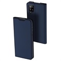 Dux Ducis Skin Pro Samsung Galaxy A12 Flip Cover - Mørkeblå
