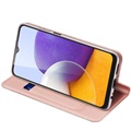 Dux Ducis Skin Pro Samsung Galaxy A22 5G, Galaxy F42 5G Flip Cover - Pink