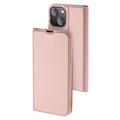 Dux Ducis Skin Pro iPhone 14 Flip Cover - Pink