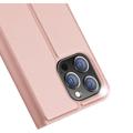 Dux Ducis Skin Pro iPhone 14 Pro Flip Cover - Pink