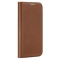 Dux Ducis Skin X2 iPhone 14 Plus Flip Cover - Brun