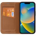 Dux Ducis Skin X2 iPhone 14 Plus Flip Cover - Brun