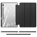 Dux Ducis Toby Samsung Galaxy Tab S7+/S7 FE/S8+ Tri-Fold Smart Folio Cover - Sort