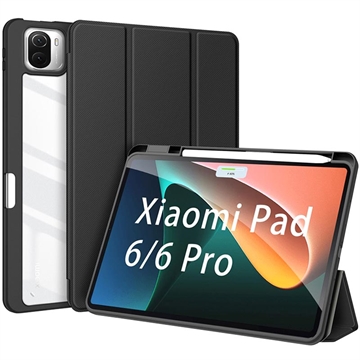 Dux Ducis Toby Xiaomi Pad 6/Pad 6 Pro Tri-Fold Smart Folio Cover - Sort