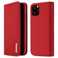 Dux Ducis Wish Series iPhone 11 Pro Max Læderpung - Rød