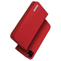 Dux Ducis Wish Series iPhone 11 Pro Læderpung (Open Box - God stand) - Rød