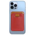 Dux Ducis iPhone 12/13/14 Magnetisk Kortholder - Rød