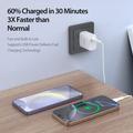 Duzzona T11 20W USB-C PD mini-vægoplader - EU-stik - hvid