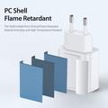 Duzzona T11 20W USB-C PD mini-vægoplader - EU-stik - hvid