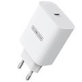 Duzzona T3 20W USB-C PD hurtigvægoplader - EU-stik - hvid