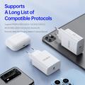Duzzona T3 20W USB-C PD hurtigvægoplader - EU-stik - hvid
